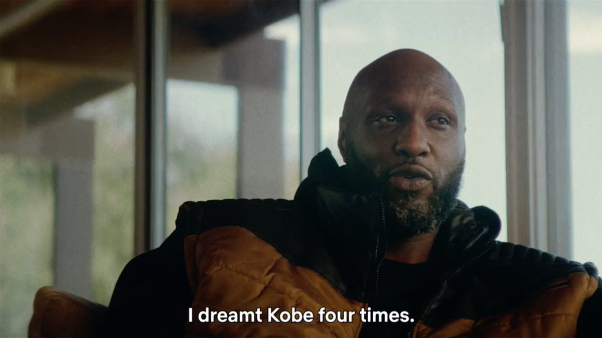 “I dreamt of Kobe Bryant four times… He looks back at me and says, ‘LO, the afterlife is not what people make it out to be.’” LAMAR ODOM shares his story in Untold: The Death & Life of Lamar Odom — now on Netflix.