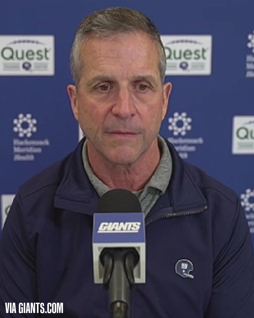 #Giants HC John Harbaugh, asked about trade candidates like Kayvon Thibodeaux: “Everybody is tradeable. Everybody. Even you’re tradeable, Dan (Dan Duggan). If we can get something for you, we’d trade you in a heartbeat.”