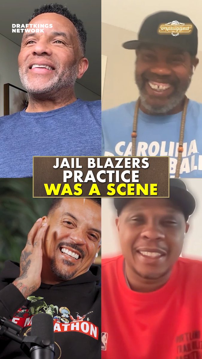 Damon Stoudamire peeped the Jail Blazers vibe immediately 😭 Paul Allen’s jet was first class. Practice was... organized chaos.
