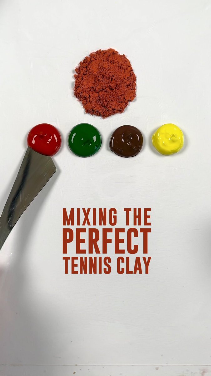 Mixing the perfect tennis clay in Monte-Carlo 🎨