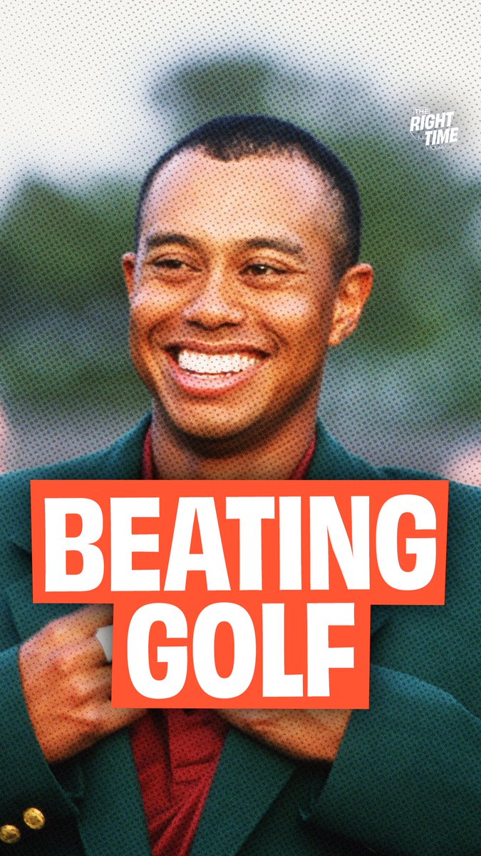 Why Tiger Woods is the only man to truly beat golf “Tiger did something that's never been done.”