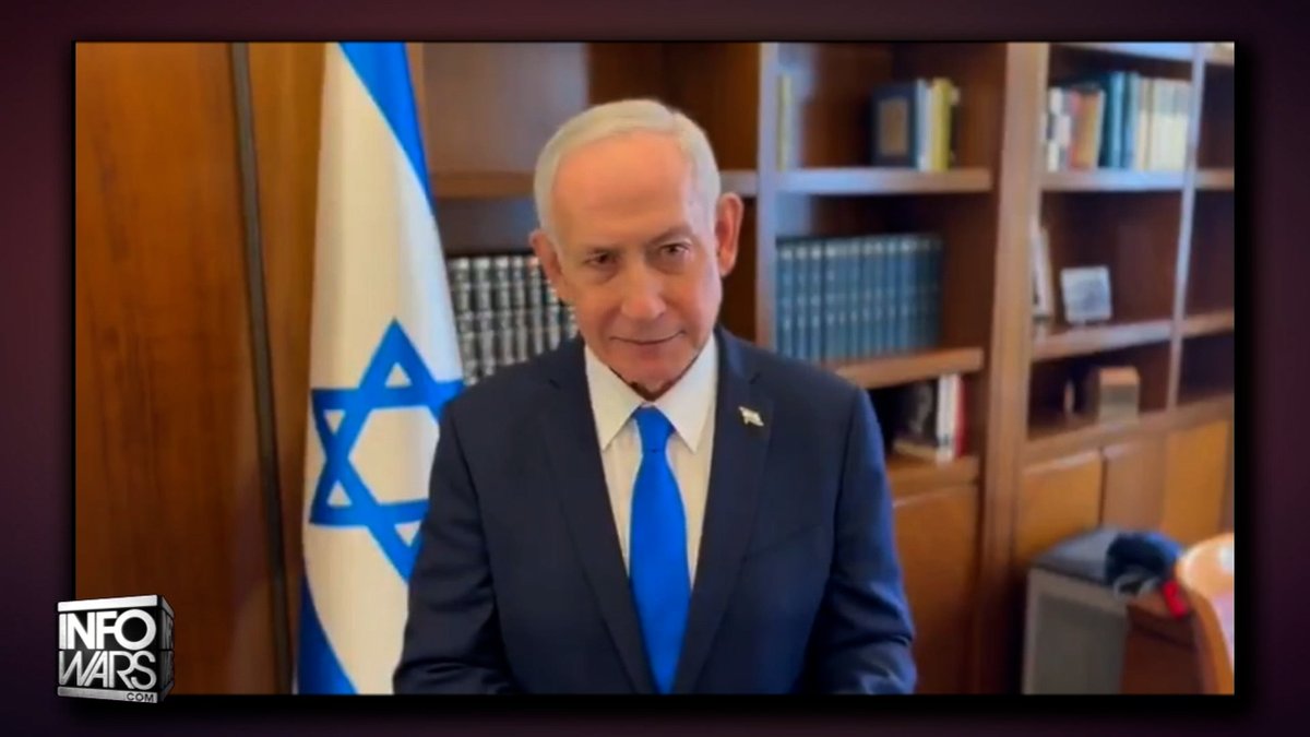 BREAKING VIDEO: Netanyahu Announces That Israel Is Bombing The Bridges, Train Tracks, & Other Targets Early— Ahead Of President Trump's Deadline! 🔴WATCH/SHARE THE LIVE ALEX JONES SHOW NOW: