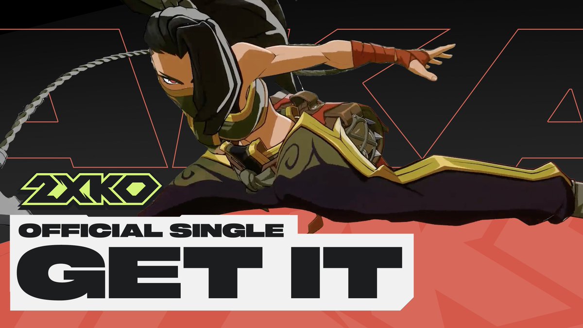 “get it” ft. nina utashiro is out now. put it on repeat + play akali NOW in 2XKO