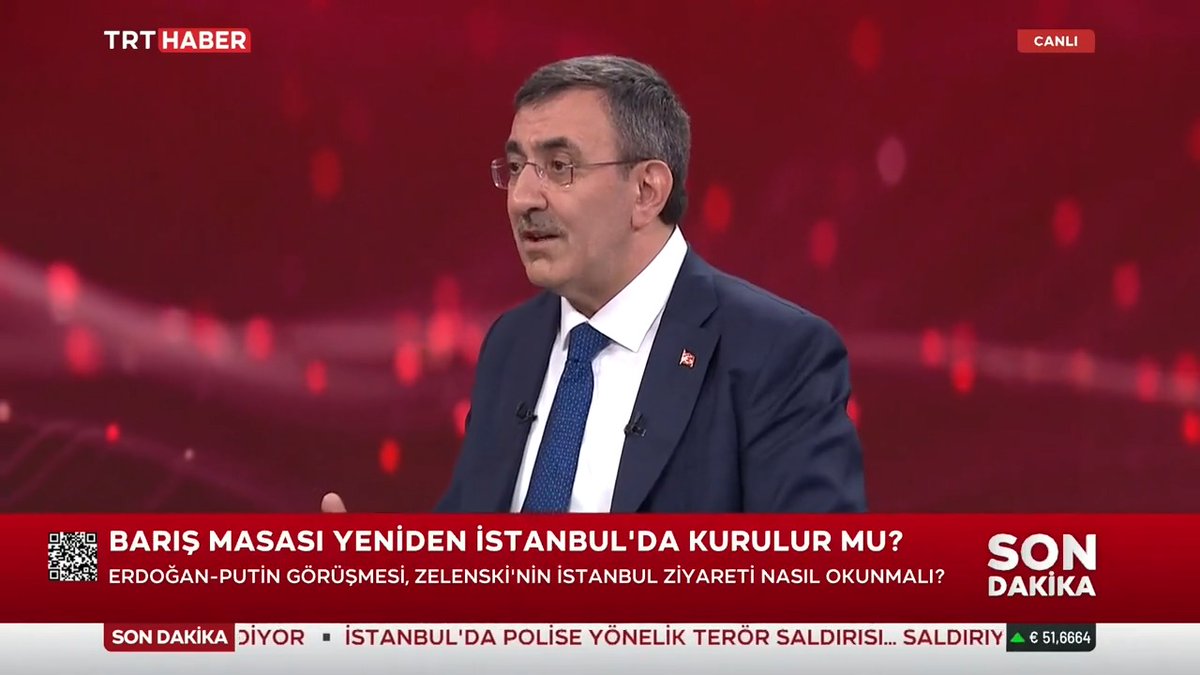 “Türkiye, istikrar üreten bir merkez” Cumhurbaşkanı Yardımcısı Yılmaz: Türkiye’nin pozisyonu çok nettir; barıştan, diplomasiden, adaletten yana. Düzen arayan öncü ülkeler arasında olan Türkiye bu tavrıyla tüm dünyaya katkı sunuyor.