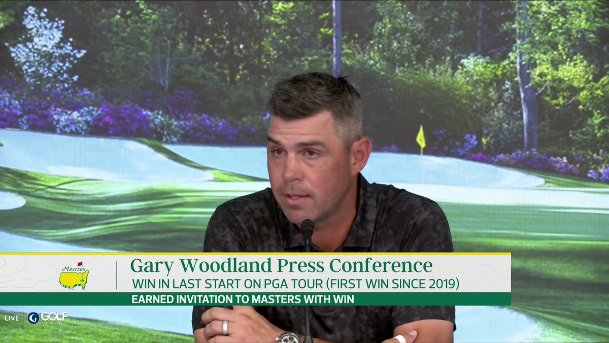 "Winning the U.S. Open in '19 had the biggest impact on my life from a golf standpoint. I hope winning in Houston had a bigger impact in somebody else's life." Gary Woodland.
