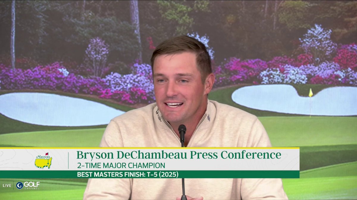🚨🏌️👀 Bryson DeChambeau is building his own driver and irons: “If I don’t put them in the bag it’s my fault now.” BRYSON LEGION