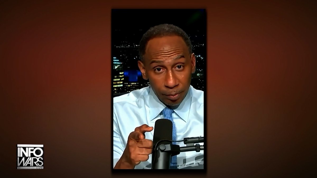 MUST-WATCH: "That's Alex Jones Y'all! That Man Said Trump Is Gone!" Stephen A. Smith Reacts To Powerful Alex Jones Rant On Trump Needing An Intervention! 🔴WATCH/SHARE THE LIVE ALEX JONES SHOW NOW: