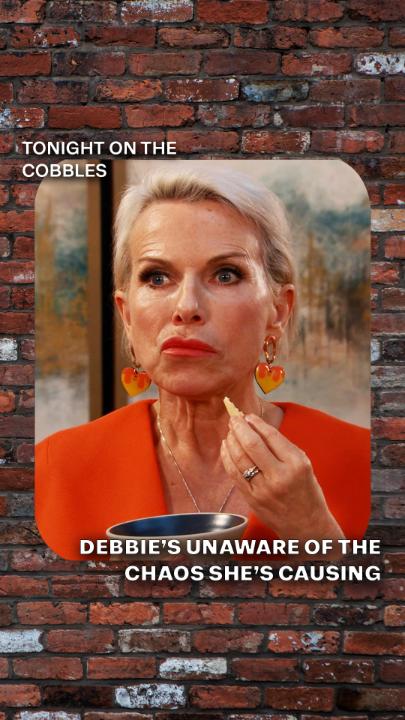 Oh no Debbie, what have you done? 😬 For support on Debbie's storyline, please visit #Corrie