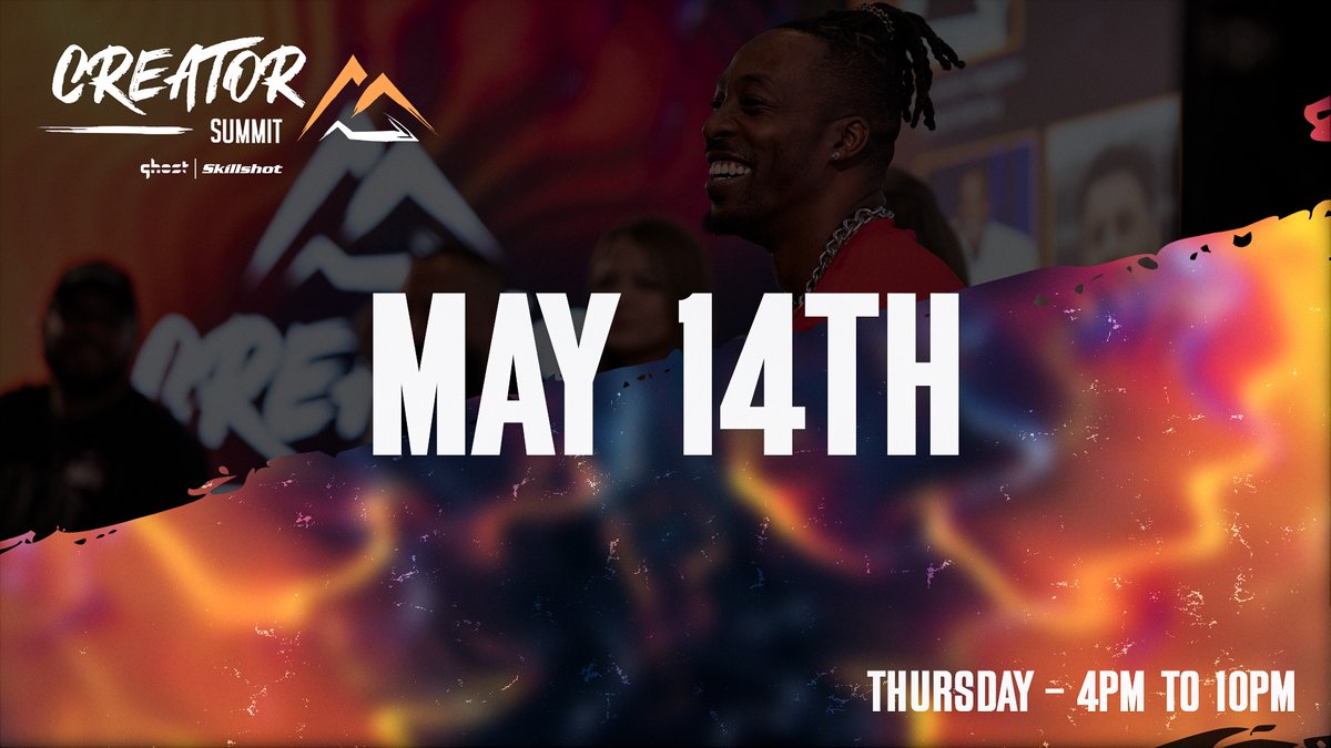 CREATOR SUMMIT RETURNS FOR YEAR 3 And it is shaping up to be the biggest one yet ⛰️ Thursday, May 14 4pm to 10pm Kick off DreamHack Atlanta weekend with fellow content creators, platforms, brands, & agencies, all in one space! Registration now open: