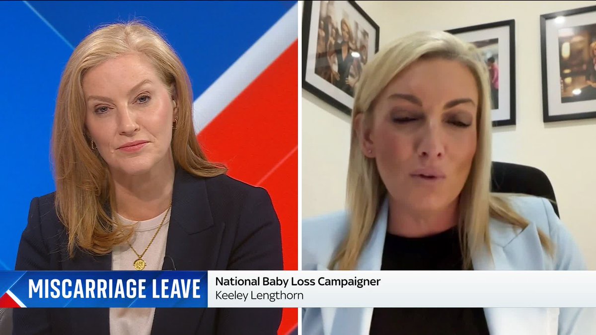 Northern Ireland have extended Parental Bereavement Leave and Pay to families who experience a miscarriage or pregnancy loss before 24 weeks. National Baby Loss Campaigner Keeley Lengthorn speaks to @SkySarahJane on the impact this change will make to grieving families.