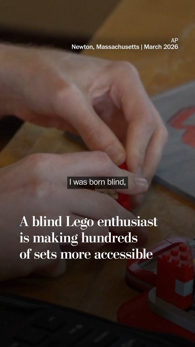 Matthew Shifrin, the founder of the nonprofit Bricks for the Blind, is making hundreds of Lego sets more accessible to blind people by adapting instructions for those who need it.