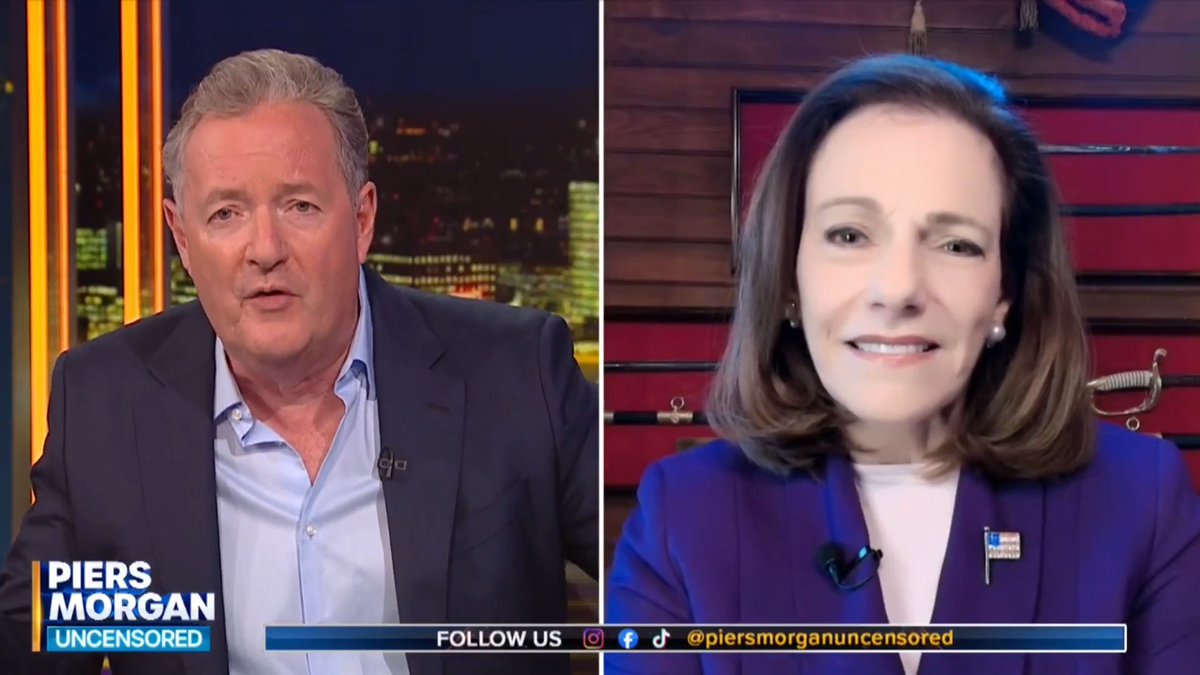 "You're ALL taking the bait!" Piers Morgan clashes with KT McFarland after she defends Trump's online threats to commit genocide against Iran. 📺 Piers Morgan | KT McFarland