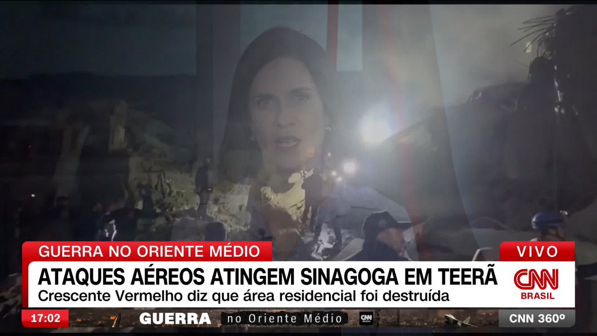 Ataques aéreos atingem sinagoga em Teerã; assista #CNN360°