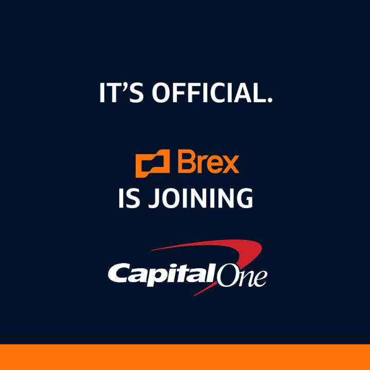 We're excited to share that today @BrexHQ officially joins Capital One. Capital One + Brex brings together two companies to reimagine the future of business spend and payments. Learn more at