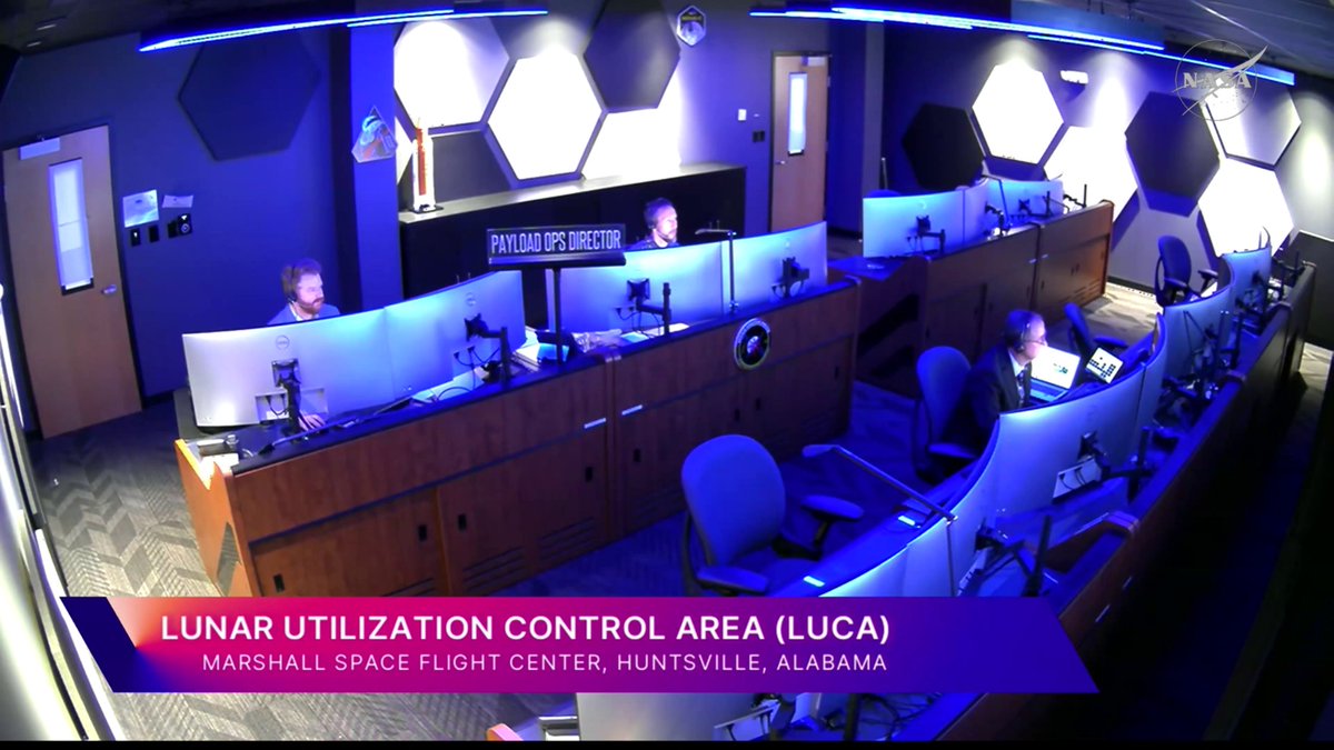 Curious how #NASAMarshall is supporting the #Artemis II mission? We thought you'd never ask! During this mission, teams inside our LUCA (Lunar Utilization Control Area) are supporting Artemis science operations to better understand the effects that microgravity and radiation could have on astronauts venturing into deep space. Inside its twin control room, the LESA (Lander Engineering Support Area), teams are observing mission operations to inform and prepare them for future crewed landings to the Moon's surface. Learn more about LUCA and LESA here >>