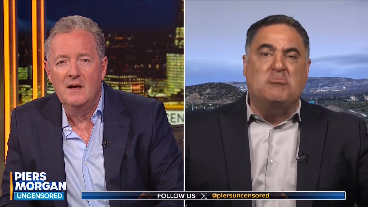 "He's won the White House twice, he's not stupid..." Piers Morgan responds to Cenk Uygur calling Trump a 'baboon', telling him: 'Foreign policy was generally one of his stronger points - until this!' Watch more👇 📺 Piers Morgan | @CenkUygur