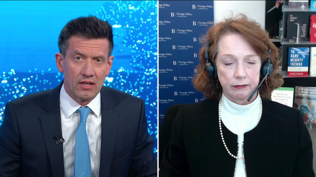 🗣️ "Who's more likely to reject proposed ceasefire plan from Pakistan?" - Sky's Dominic Waghorn 🗣️ "Unfortunately, I think it would be the Iranians." - Suzanne Maloney, VP and director of the Brookings Institution’s foreign policy programme.