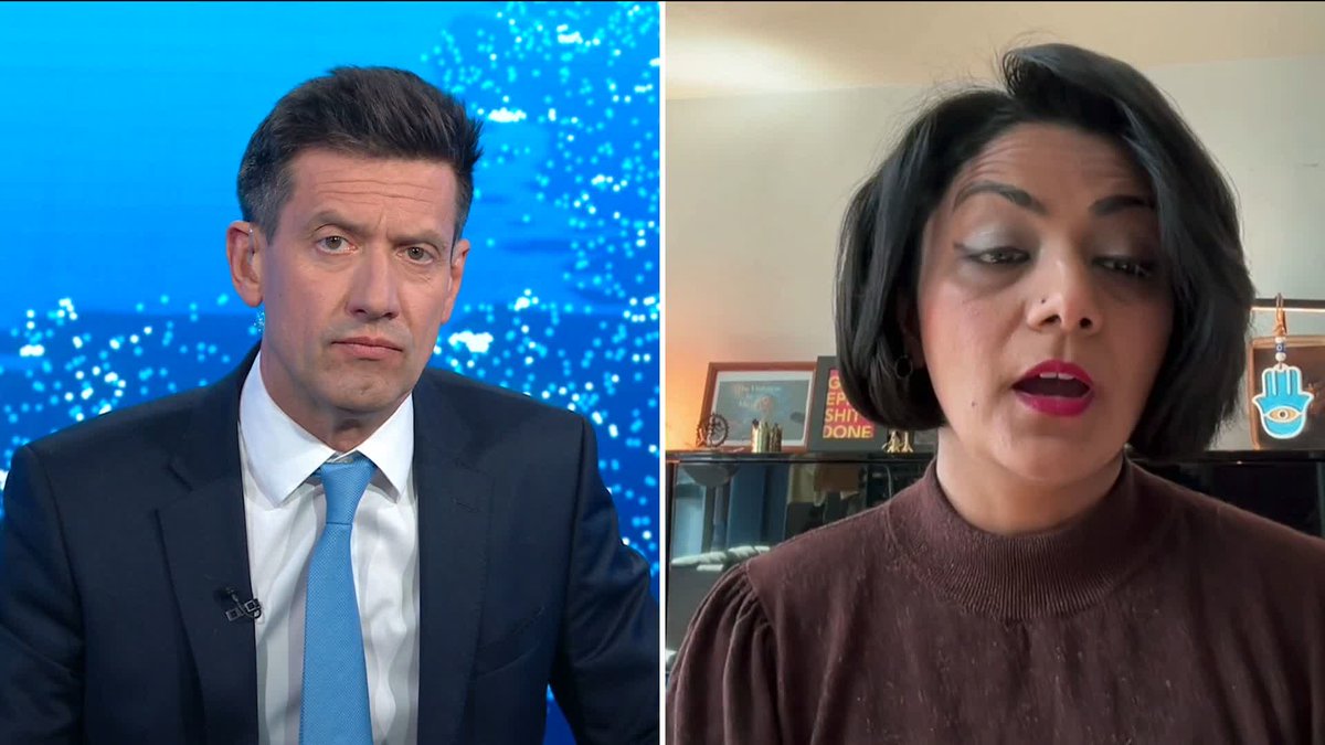 "We know that she is safe." Kiran Nazish tells Sky's Dominic Waghorn her friend Shelly Kittleson - the American journalist abducted by an Iran-backed militia last week - has been freed and is now in Iraqi custody. 🌍