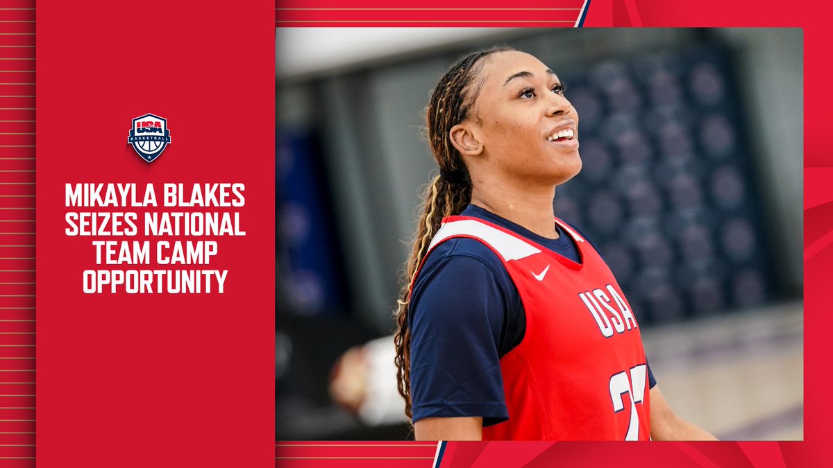 Maybe it wasn't the Final Four that Mikayla Blakes envisioned playing at, but it was an experience the Vanderbilt WBB star will value as she broke through with a 🇺🇸 #USABWNT camp nod. »