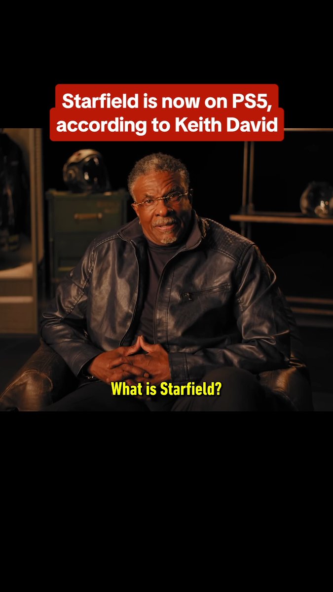 Starfield drops on PS5 today and Keith David is here to tell you what Starfield is.