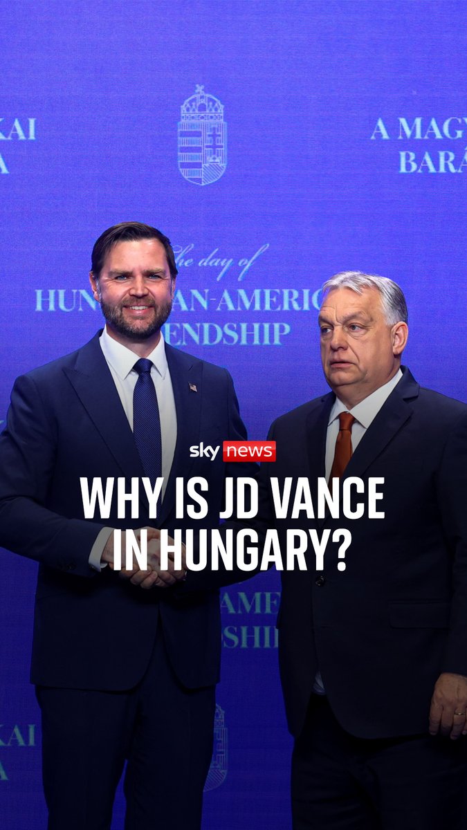 U.S. vice president JD Vance has flown to Hungary in an attempt to boost its nationalist Prime Minister Viktor Orban's chances in the country's upcoming general election. But why does Mr Orban have the US president's support? | Ivor Bennett
