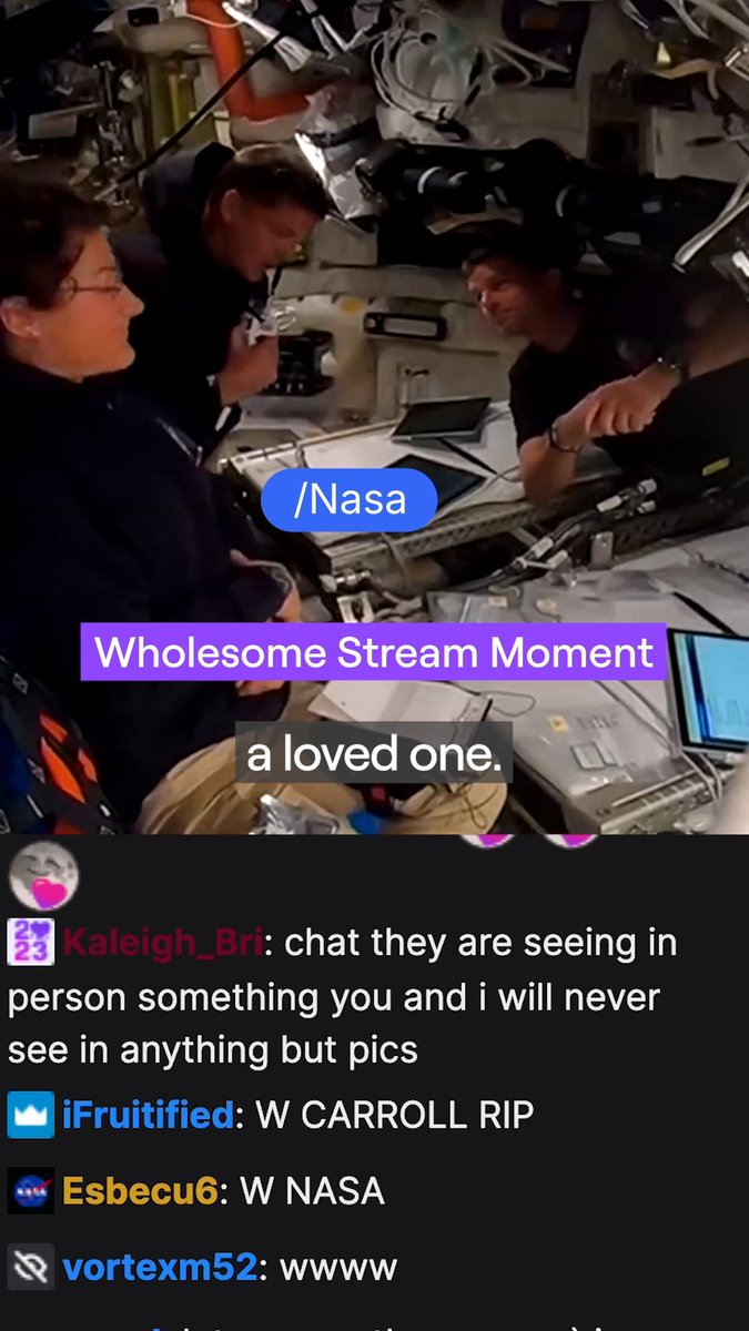 Carroll 😭🥹 Astronaut Reid Wiseman honored his late wife by naming a new crater on the moon after her.