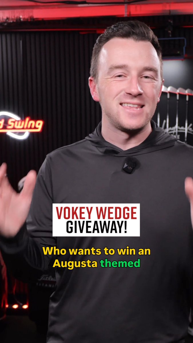 🚨 #GIVEAWAY! 🚨 For our 2nd Giveaway of the Week, 4 golfers will win a custom-stamped Vokey SM11 wedge! To enter: ⛳ Like & Share Post + Must Follow 2nd Swing Golf ⛳ Comment Your Favorite Hole + Your Preferred Wedge Loft & Grind! ⛳ Tag your golf buddies in your comment! Good Luck! *Will draw 4 random winners among all entries. Entries close on April 12th. *2nd Swing Contest Rules Apply *Disclaimer: This giveaway is in no way affiliated with the Masters Golf Tournament or Augusta National Golf Club.