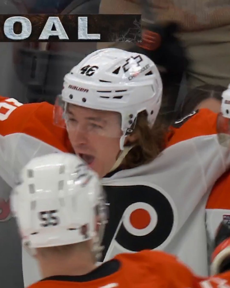 TREVOR ZEGRAS IS ON HATTY WATCH ... NOT EVEN FOUR MINUTES IN 😳 Flyers-Devils on ESPN and the ESPN App NOW 👀