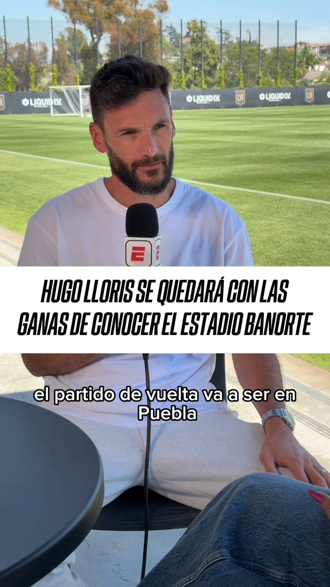 Hugo Lloris 🇫🇷 tenía ganas de conocer la Ciudad de México y el Estadio Banorte 😔 Pero el segundo partido de los Cuartos de Final de la Concacaf Champions Cup entre LAFC y Cruz Azul será en el Estadio Cuauhtémoc de Puebla. Vía: @katiacastorena