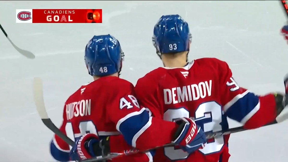 IVAN DEMIDOV OPENS THE SECOND WITH A ONE TIMER!!! 🚨