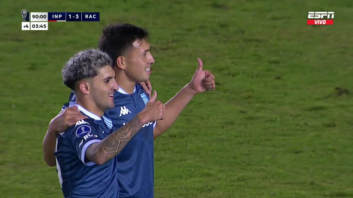 "Racing Club" Porque venció por 3-1 a Independiente Petrolero en su debut en la Conmebol Sudamericana. Muy linda la victoria contra este Independiente falopa pero contra el verdadero Independiente se cagó todo la Academia cagona hija de re mil puta