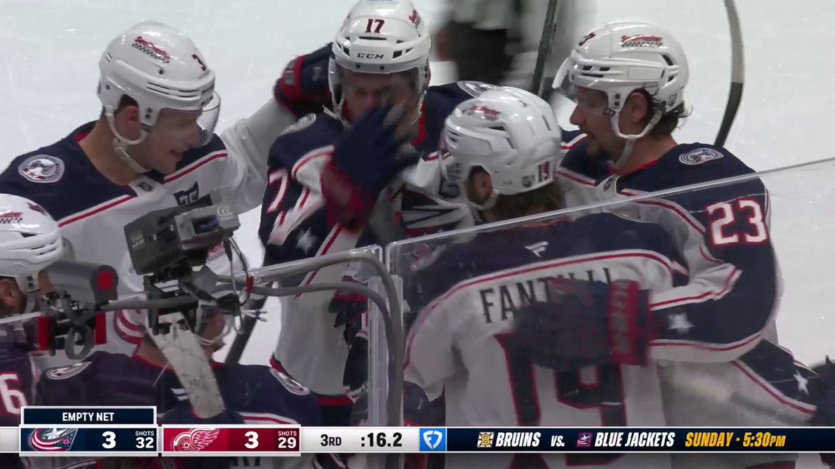 ARE YOU KIDDING ME?!?! 🤯 Adam Fantilli ties the game with 17 seconds left in the third!!!