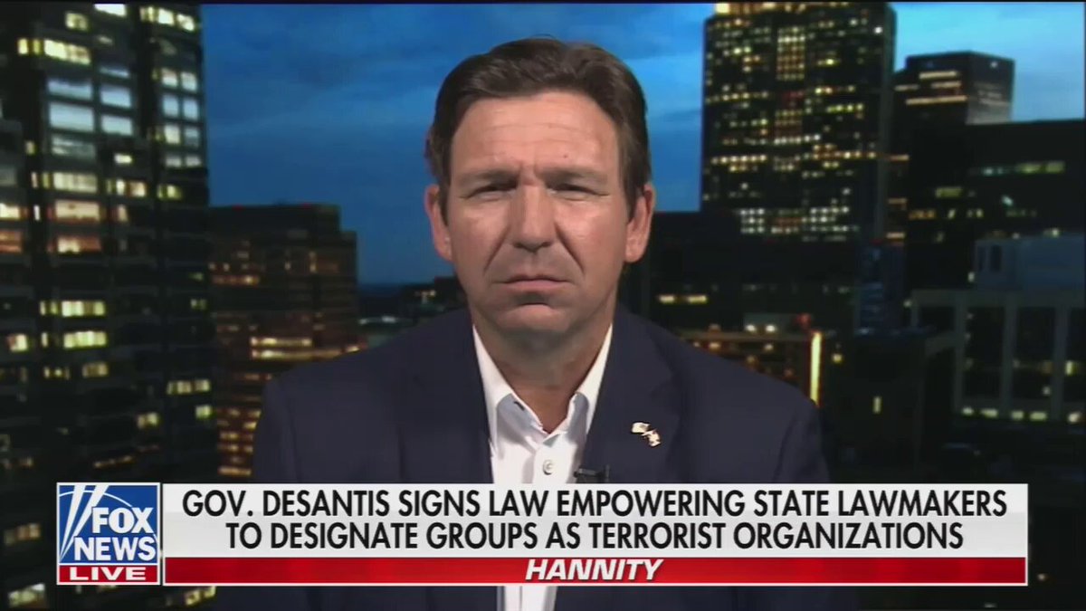 Hannity: I didn't know that it was legal to marry a first cousin. DeSantis: In a lot of states, it's not. Florida, needs to get with the program on that one. It's obviously part of cultures that are antithetical to American values.