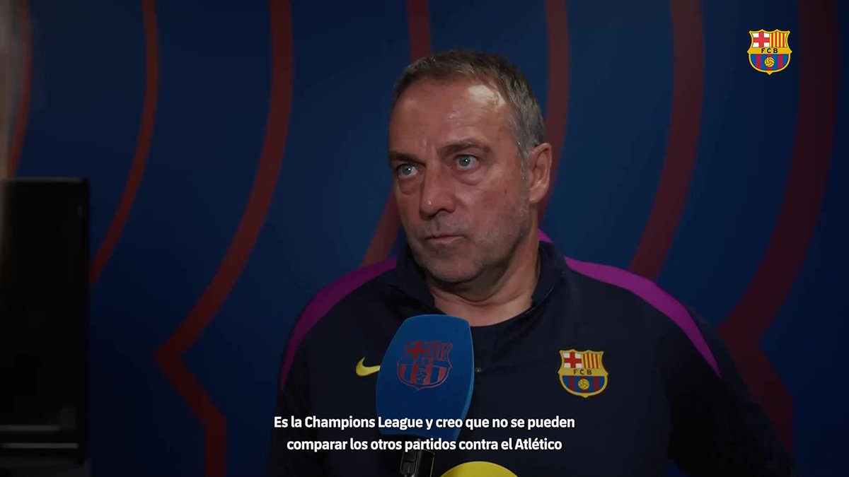 🎙️ Hansi Flick analiza nuestro próximo partido de la Champions League