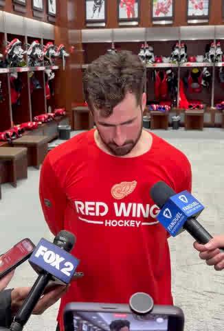 Dylan Larkin on Red Wings’ shootout loss to Columbus: “I hope that’s not the one, and I hope the Minnesota one is not the one that’s the final nail in the coffin. … That’s a letdown, in tough fashion again.”