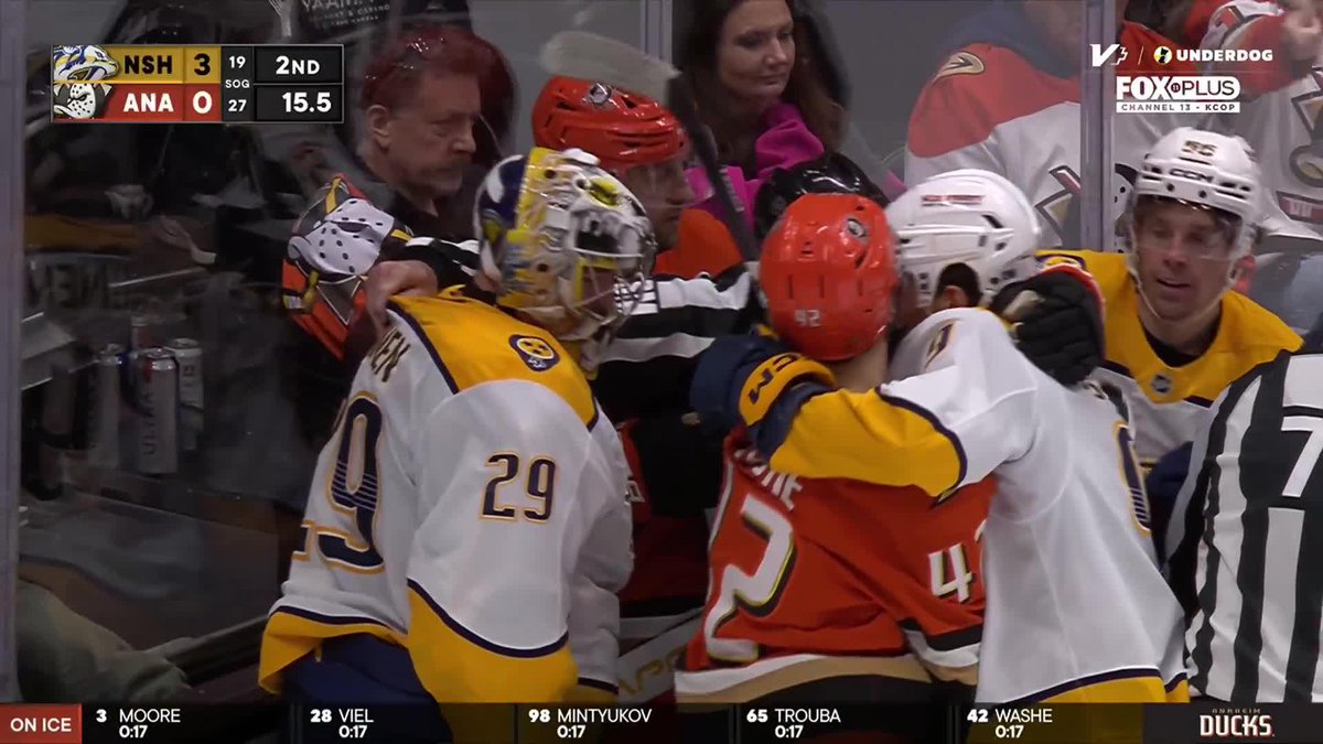 Annunen was ready to throw hands on Viel after he made contact with him 😳🥊