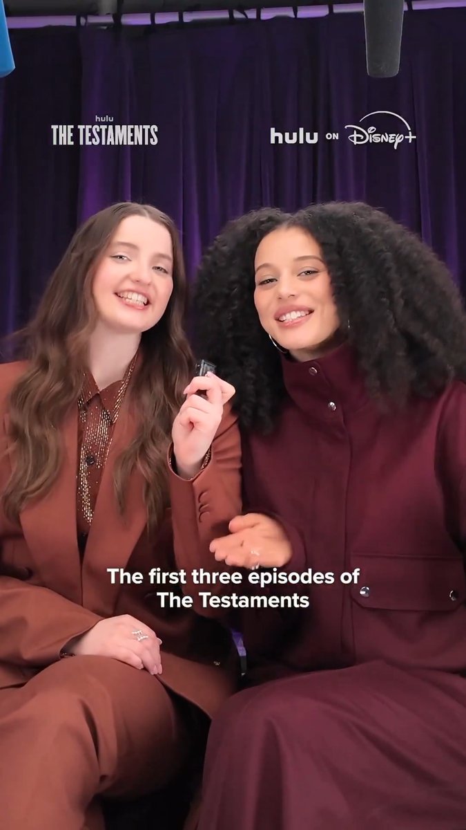Welcome to Gilead. The first 3 episodes of THE TESTAMENTS are now streaming on Hulu and Hulu on Disney+. #TheTestaments