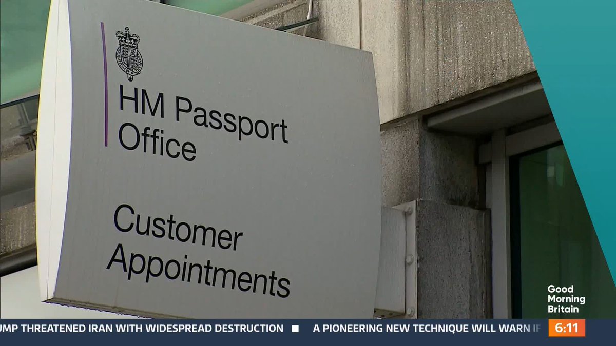 The cost of a new passport goes up from today. A standard adult online application now sits at £102 - up from £94.50, while a child's passport is £5 more expensive - £66.50 today up from £61.50.