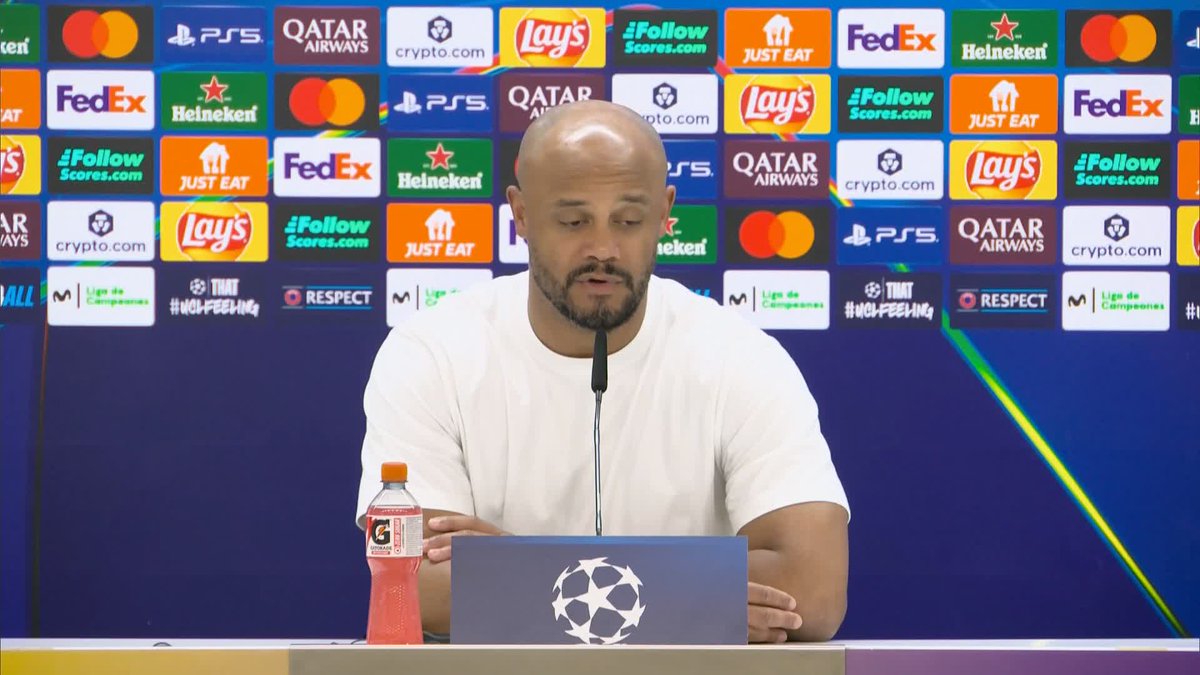 "Most importantly, we stayed dangerous" 🗣️ Vincent Kompany on Bayern Munich's 2-1 win over Real Madrid in the Champions League 🏆