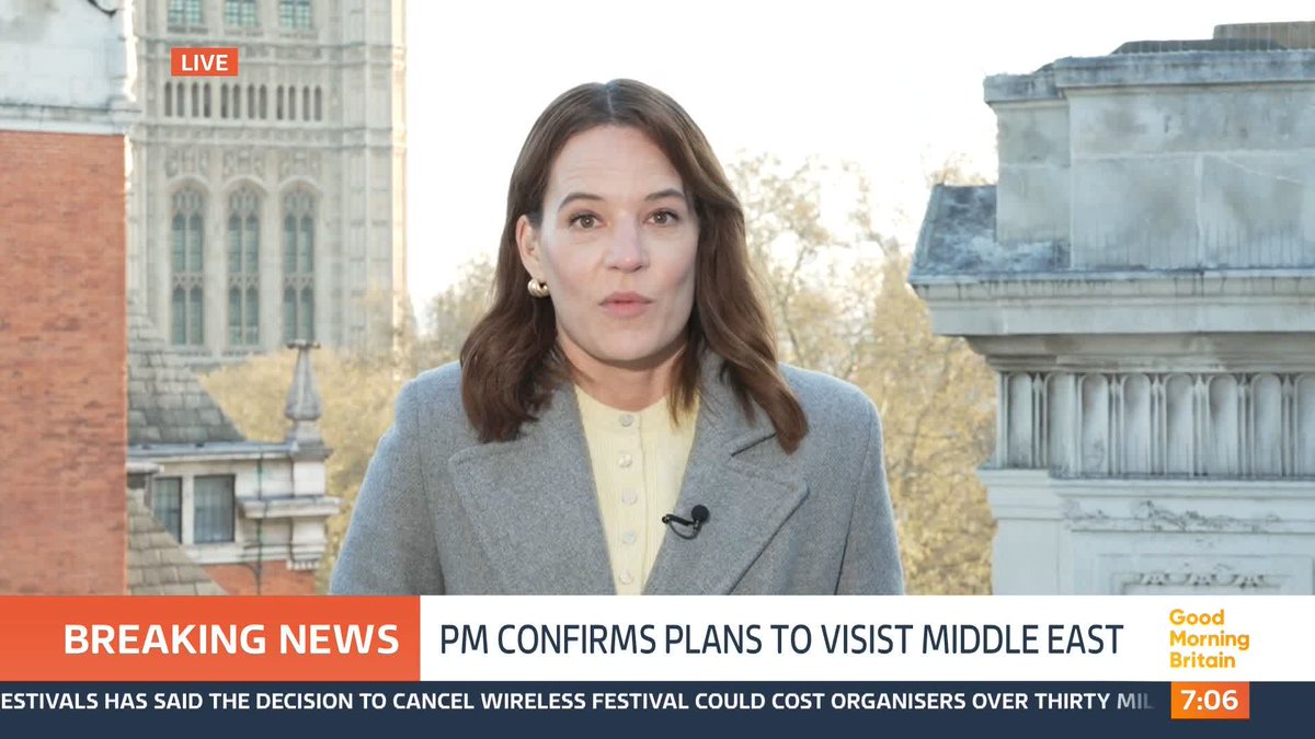 BREAKING: The Prime Minister Sir Keir Starmer has announced plans to travel to the Middle East. Our Political Correspondent Louisa James has the latest.
