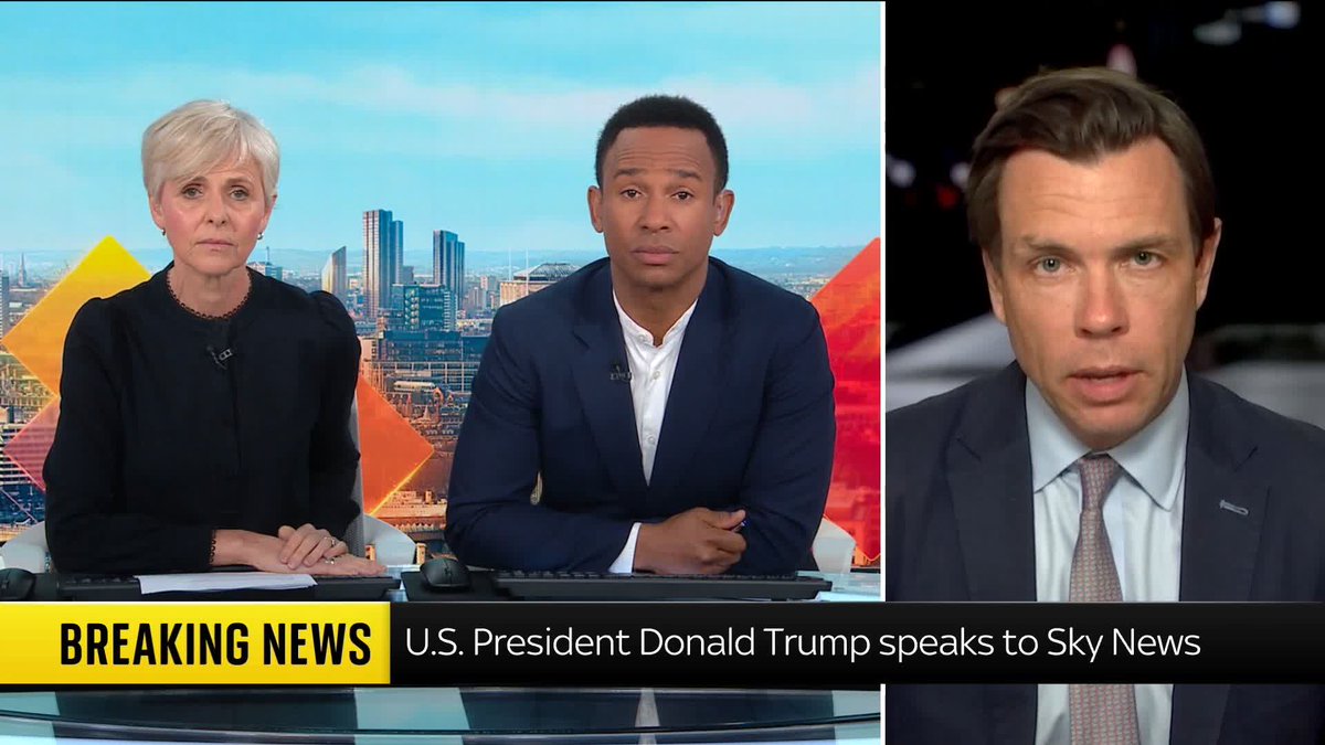 Just hours after he announced a ceasefire with Iran, Sky's U.S. correspondent Mark Stone spoke to Donald Trump on the phone. Mark reflects on what the U.S. president said. Listen to Trump100 for full analysis: