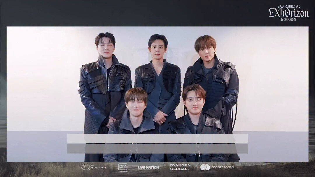 [OFFICIAL] 260408 dyandraglobal Instagram Update with EXO EXO’s greetings for <EXO PLANET #6 - EXhOrizon> Concert Tour in Jakarta🇮🇩 #SUHO #CHANYEOL #DOHKYUNGSOO #KAI #SEHUN #EXO #엑소 EXO 도경수(DOH KYUNG SOO) OFFICIAL