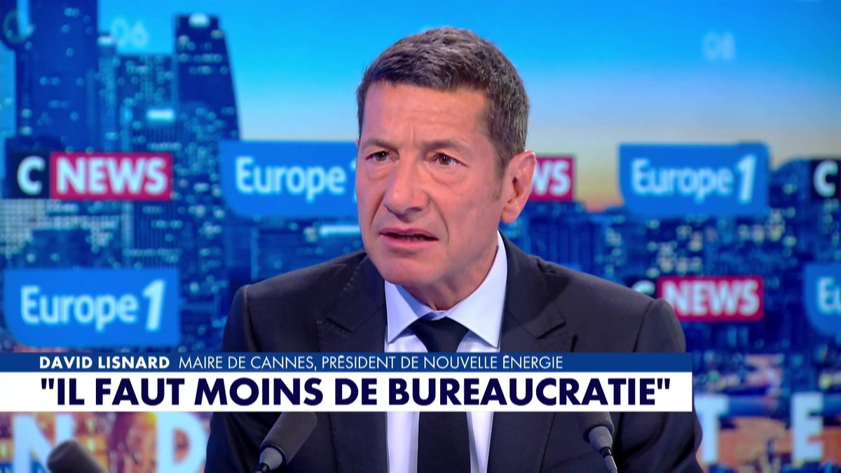 "Il faut inventer un autre modèle social" déclare David Lisnard #Europe1 #LaGrandeInterview