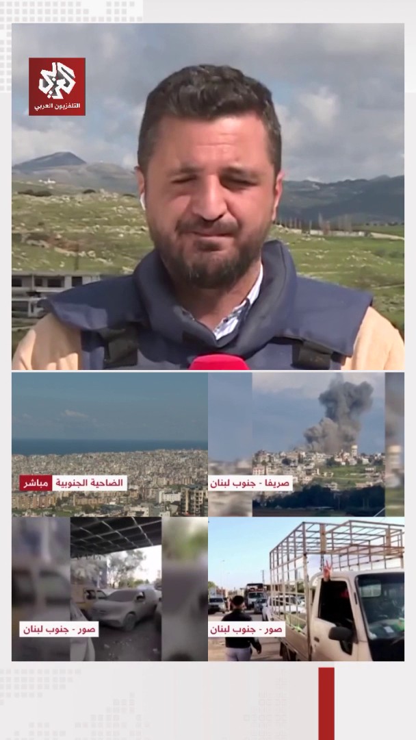 إسرائيل تواصل إطلاق النار جنوبي لبنان، وسلسلة من الغارات منذ فجر اليوم.. التفاصيل مع مراسل التلفزيون العربي