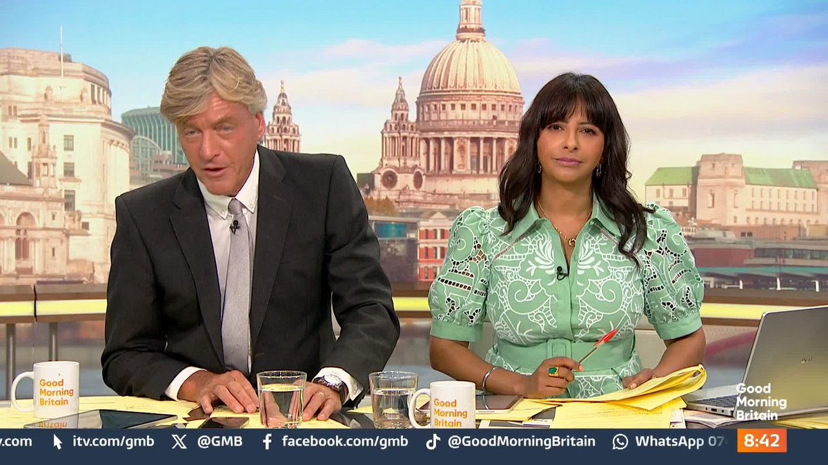 'I don't think giving them weapons is the answer,' says Crime and Policing Minister, Sarah Jones. Richard Madeley asks her whether she would support security guards in shops carrying batons and pepper spray.