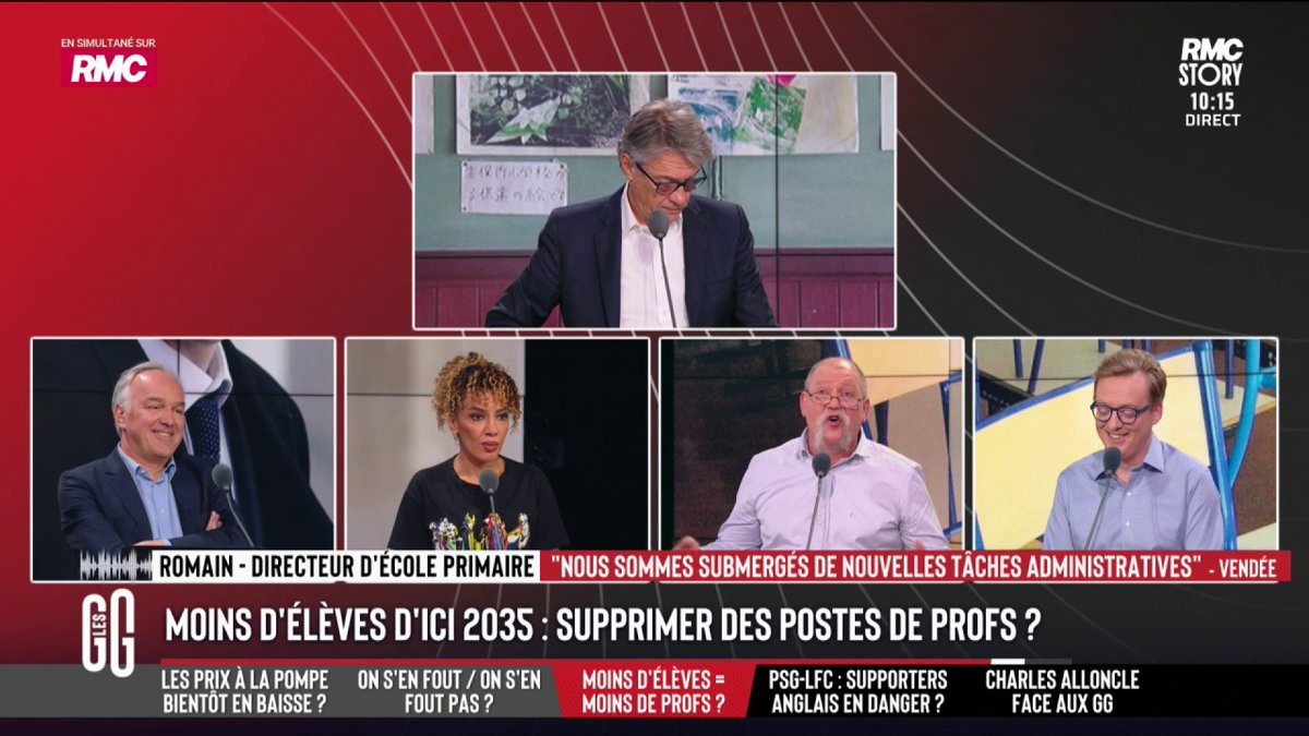 🚨 Le coup de gueule de Didier Giraud : "Quand j'étais môme, on allait à la piscine à pied. On était 25. Il y avait la maîtresse et c'est tout. Personne mouftait ! Aujourd'hui, pour traverser la rue, il faut 6 adultes pour 2 enfants." #GGRMC