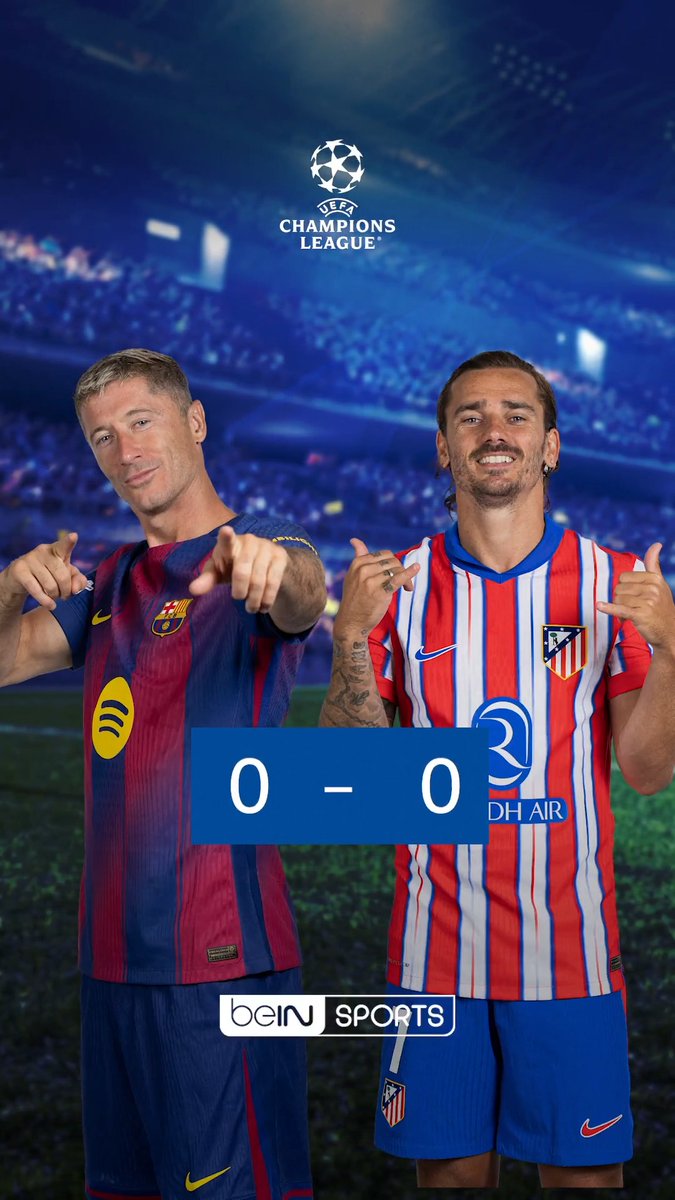 📸 صوّر الشاشة… وتوقّع نتيجة مباراة برشلونة وأتلتيكو مدريد في ذهاب ربع نهائي دوري أبطال أوروبا! 👀⚽️ 📦 اشترك الآن 👇 🔗 📱 #دوري_أبطال_أوروبا #UCL