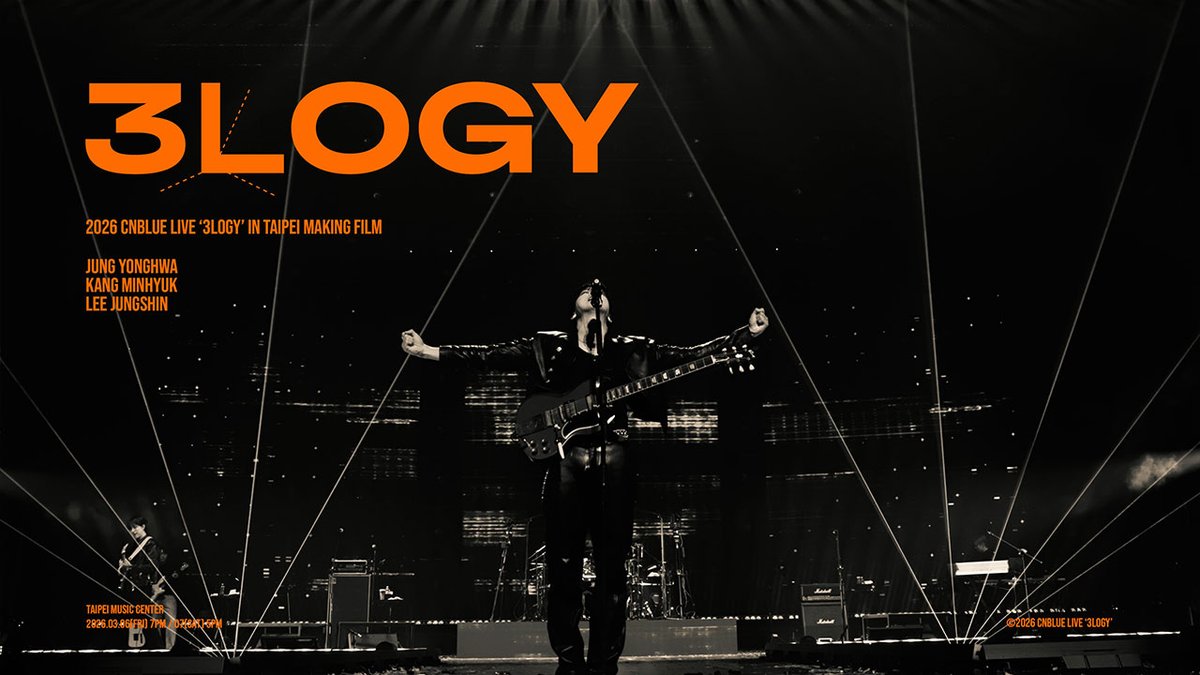 2026 CNBLUE LIVE '3LOGY' IN TAIPEI Making Film ✔ #CNBLUE #씨엔블루 #3LOGY