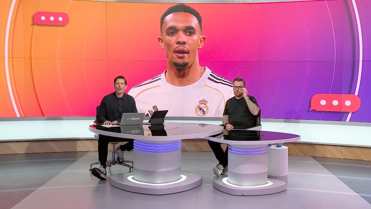 "I'm surprised he's not involved with the England camp" 🗣️ Jamie O'Hara on Trent Alexander-Arnold's chances of reaching the World Cup with England 🏴 #skysportsfc