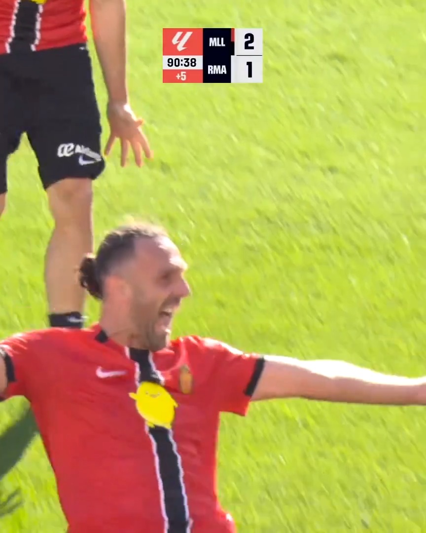 El 'pirata' Vedat Muriqi apareció en el mejor momento. 🏴‍☠️ RCD Mallorca | LALIGAHighlights